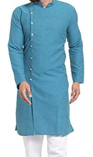 Blue Pattern Kurta Jompers